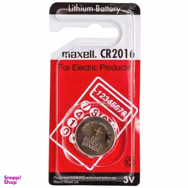 باتری سکه ای مکسل مدل CR2016