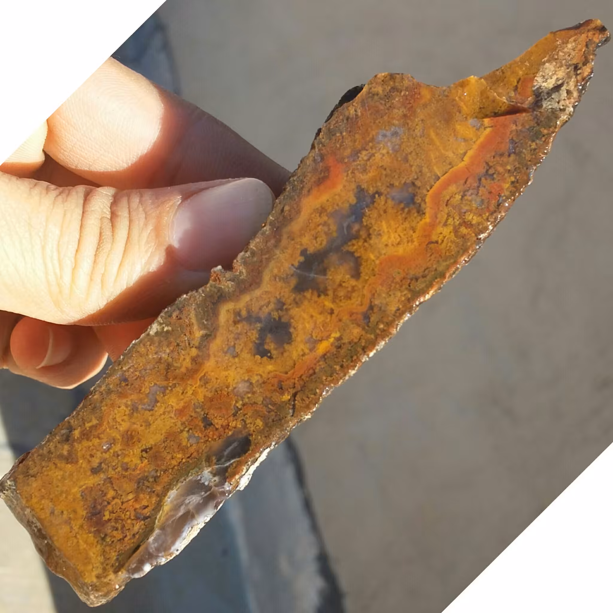 اسلایس سنگ راف عقیق شجر منظره پاییزی 100 در 100 طبیعی شاهکار خلقت 
تابلو نقاشی طبیعی
با قابلیت ساخت چند نگین کد 10091