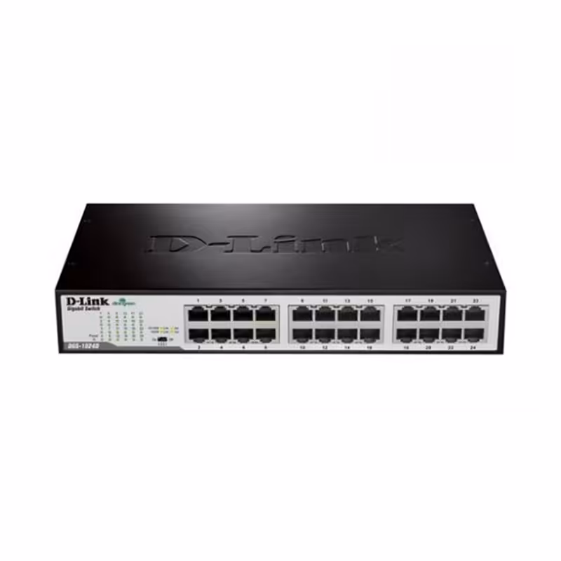 سوییچ 24 پورت گیگابیتی و غیر مدیریتی دی-لینک مدل DGS-1024D