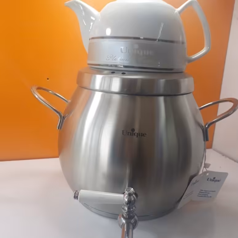 کتری و قوری یونیک شیر دار.