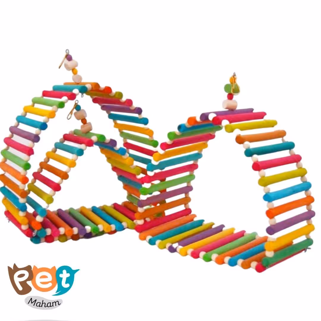 لانه پرنده مدل مخفیگاه سایز متوسط مناسب عروس هلندی و همجسه ها