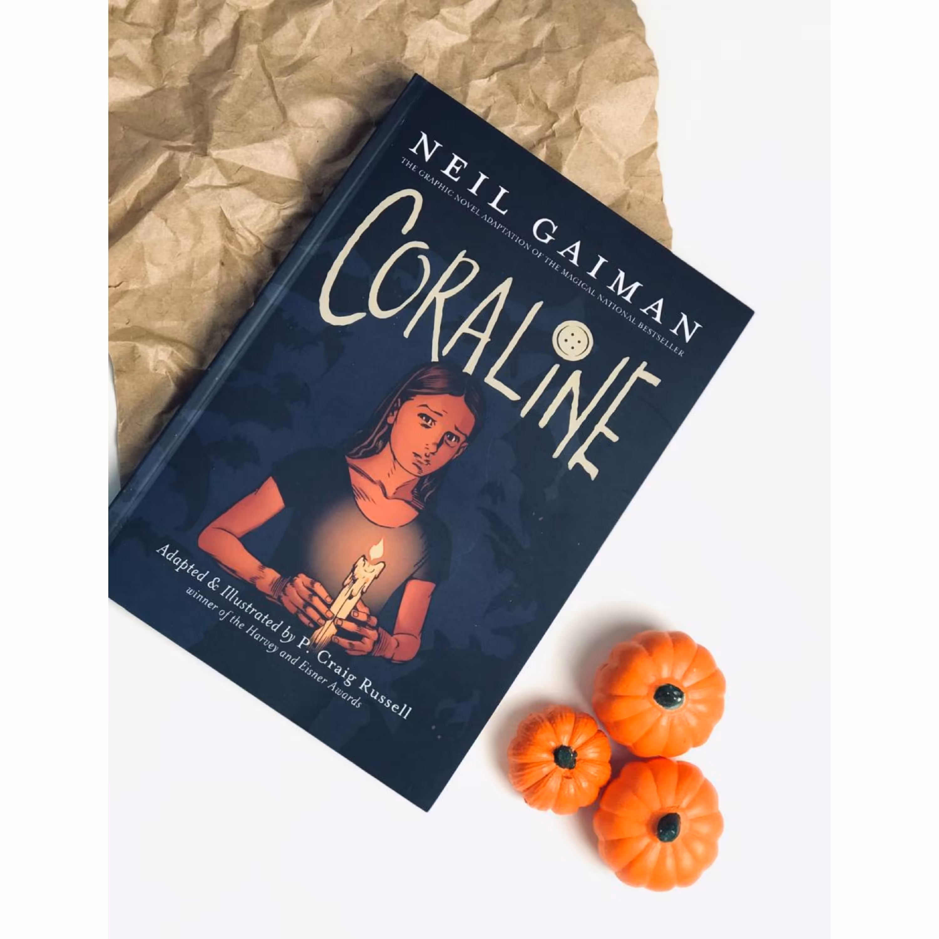کتاب  کمیک کورالین اثر نیل گیمن زبان اصلی 
