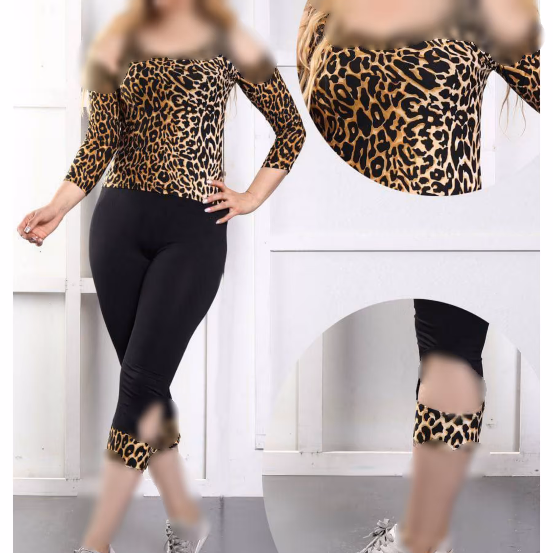 تیشرت شلوارک سرشونه باز مدل شایسته جنس لباس ویسکوز فلامنت فول کش فری سایز 38 تا 46