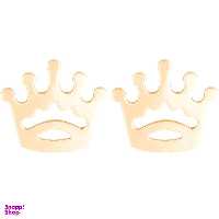 گوشواره طلا 18 عیار رزا مدل EG15