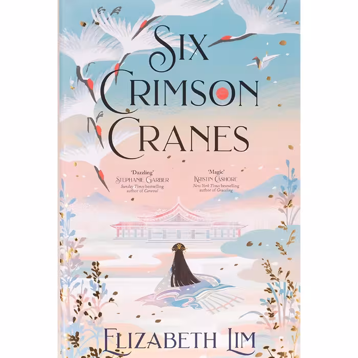 کتاب زبان اصلی Six Crimson Cranes اثر Elizabeth Lim انتشارات Hodder  Stoughton
