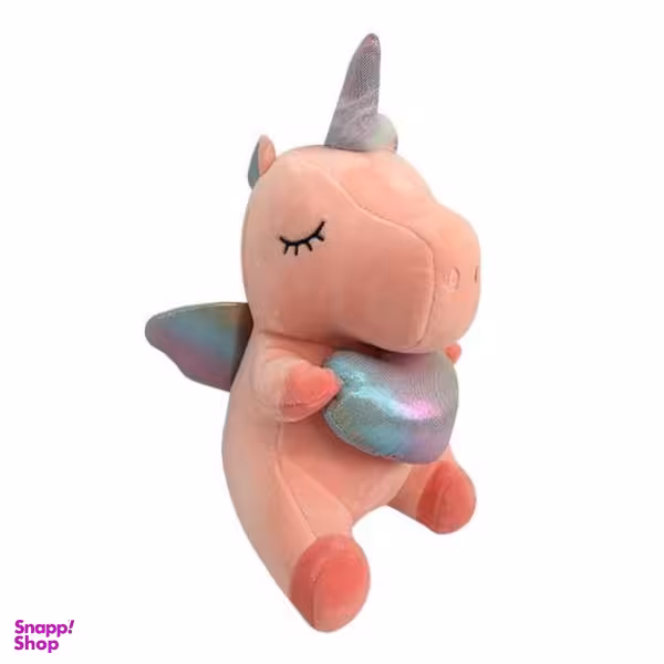 عروسک طرح یونیکورن Unicorn Winged مدل U2 ارتفاع 35 سانتی متر