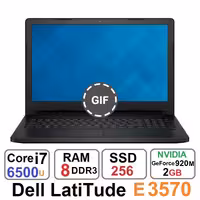 لپ تاپ Dell Latitude E3570 Core i7 6500u رم 8
