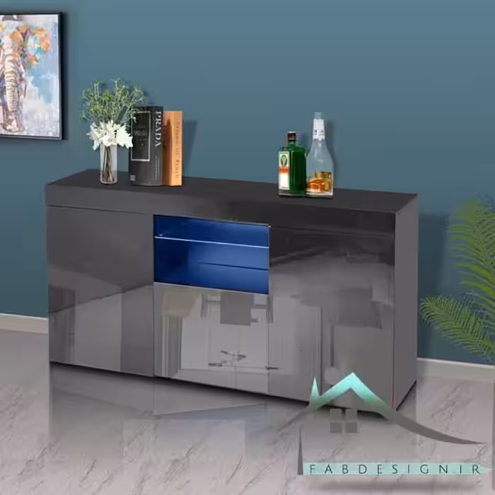 میز کنسول هایگلاس fabtable-16