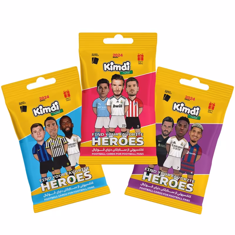 اسباب بازی شانسی کیمدی مدل فوتبالی 2024 مجموعه 3 عددی