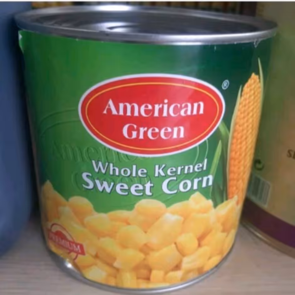 کنسرو ذرت دو نیم کیلوییamerica Green