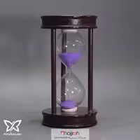 اطلاعات ، قیمت و خرید ساعت شنی چوبی | 5 دقیقه ای کد P38