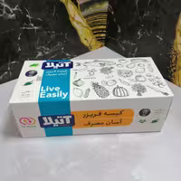 کیسه فریزر آتیلا آسان مصرف 220عددی جعبه ای 