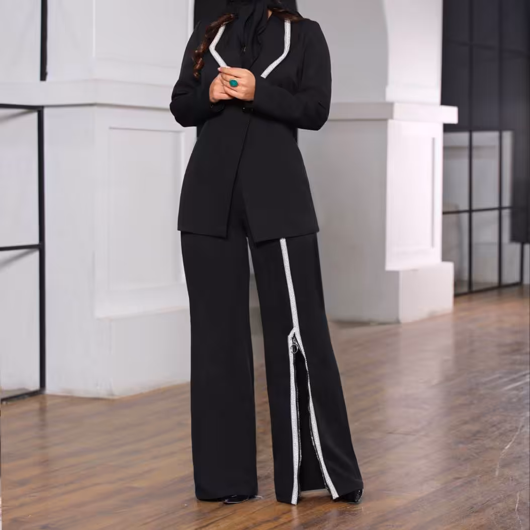 کت شلوار مجلسی مزون دوز  سفارشی 