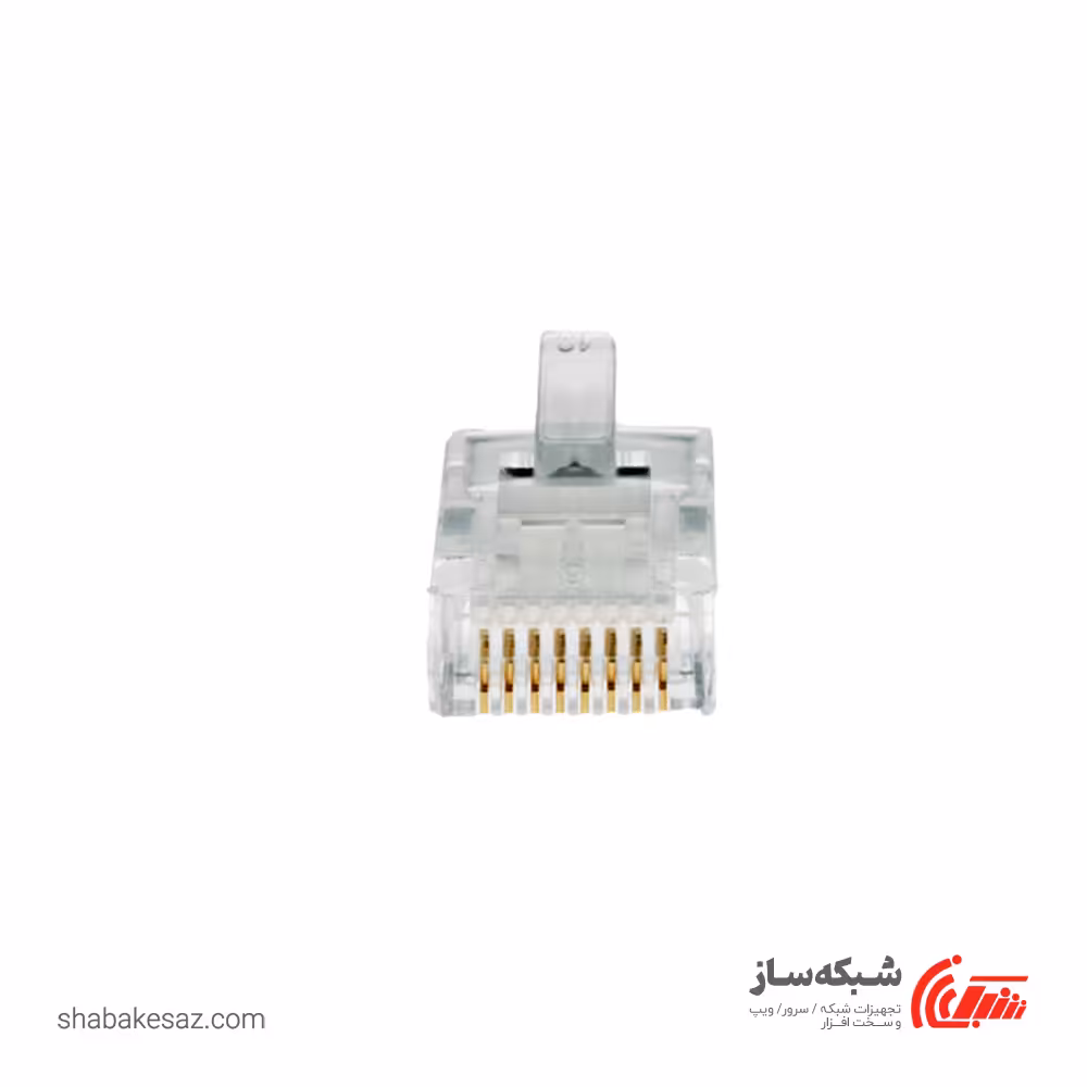قیمت و خرید سوکت پی اس پی PSP RJ45 Cat5 UTP شبکه پک 100 عددی - شبکه ساز