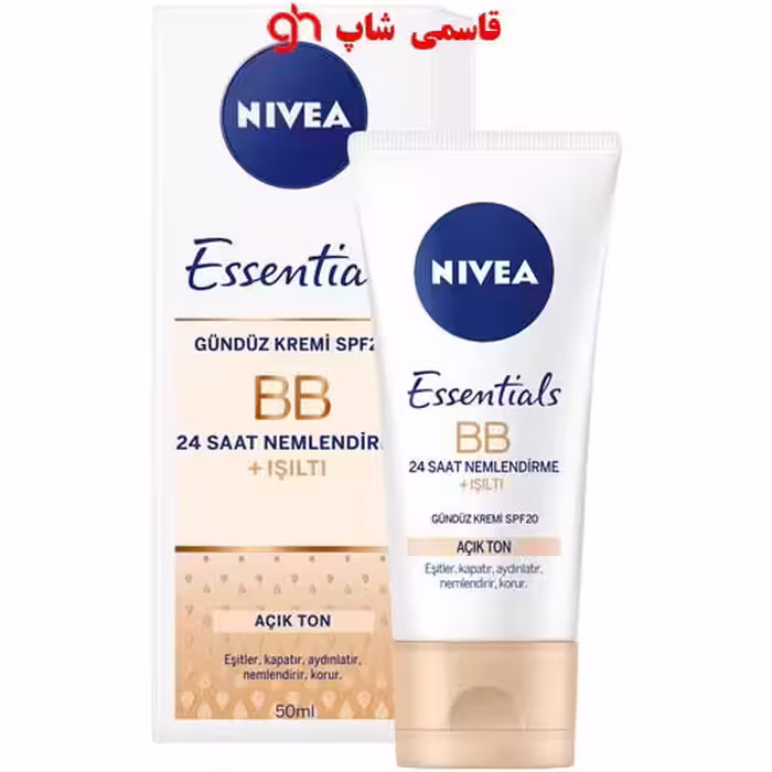 کرم مرطوب کننده نیوآ مدل Essentials BB 5in1 حجم 50 میلی متر Nivea Essentials BB 5in1 Moisturizing Cream 50ml