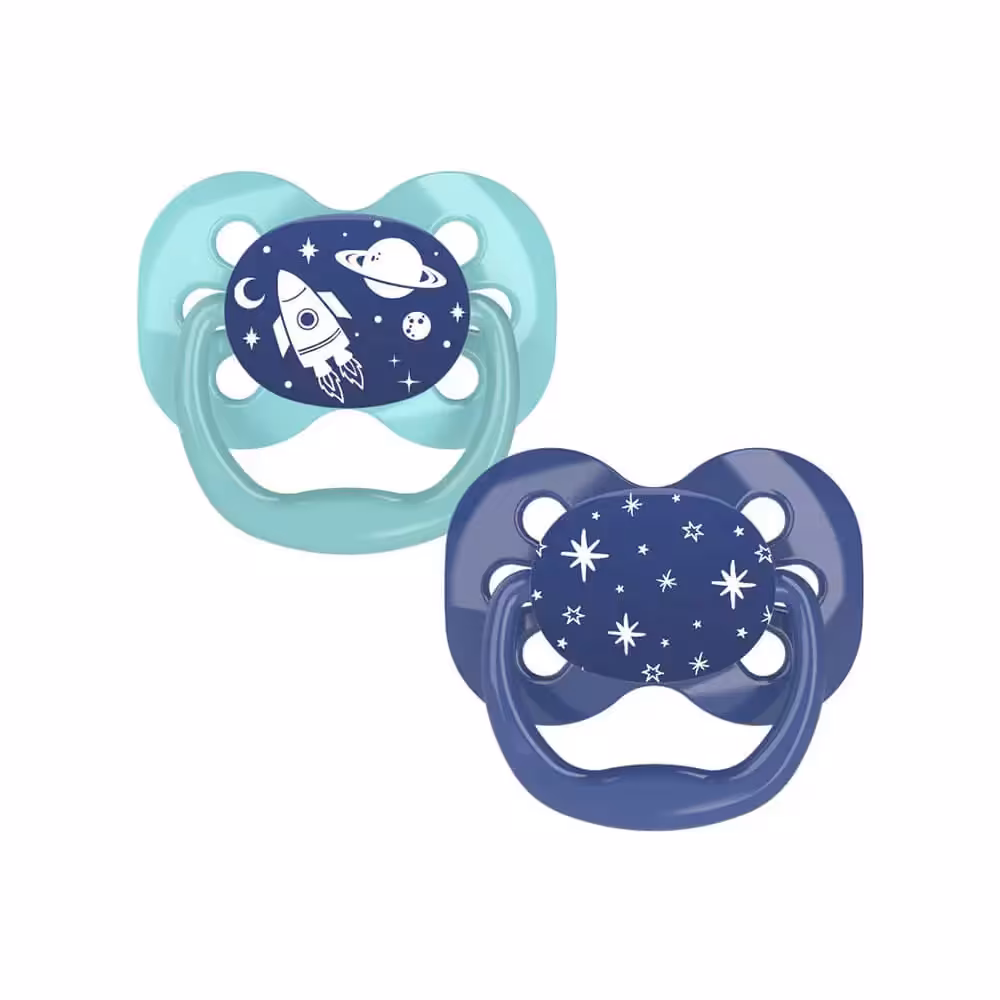 پستانک بادامی 0 تا 6 ماه دکتر براون Dr Browns بسته 2 عددی