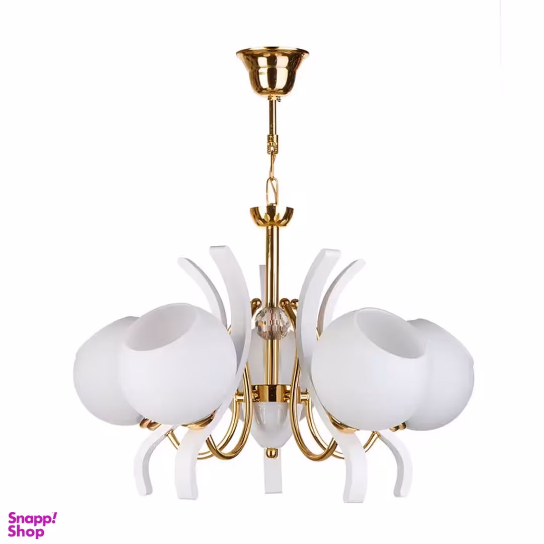 لوستر چشمه نور 5 شعله کد CH140807