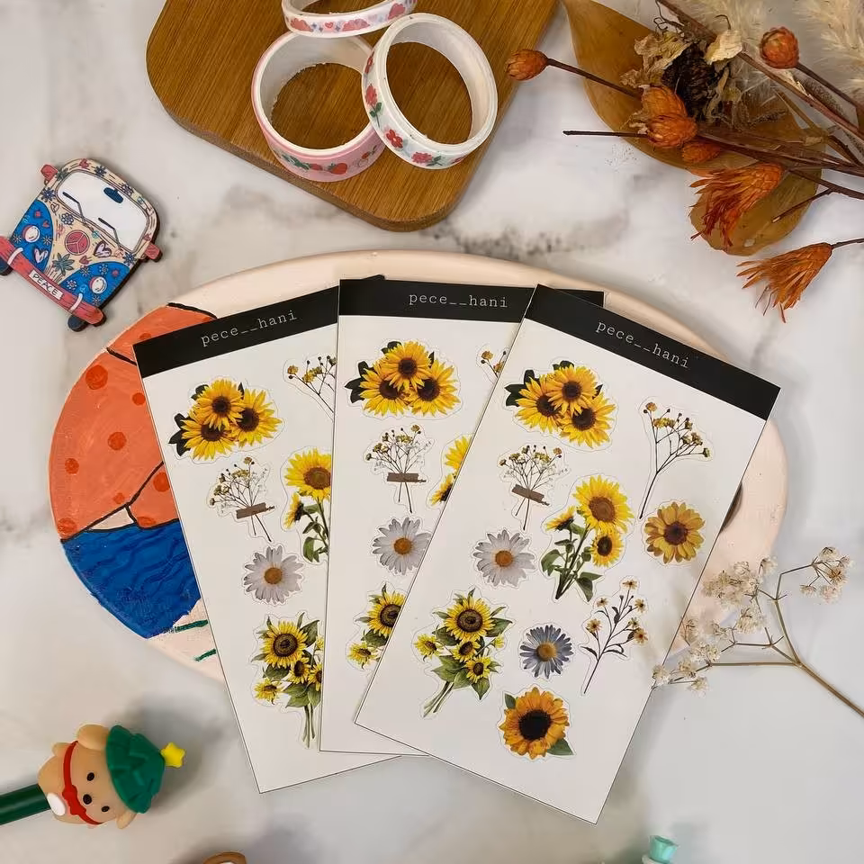 استیکر  آفتابگردان