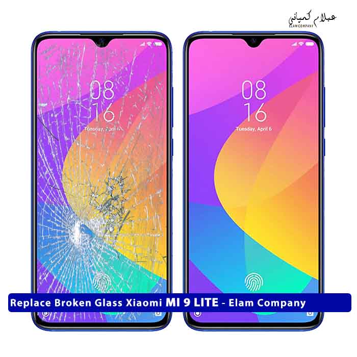 تعویض گلس تاچ ال سی دی شیائومی MI 9 LITE – ضمانتی و بدون ریسک