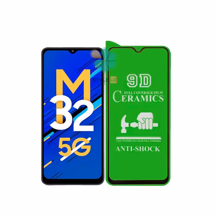 گلس سرامیکی گوشی سامسونگ Samsung Galaxy M32 5G مدل تمام صفحه