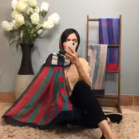 شال راه راه تابستونی در 6 رنگ جذاب