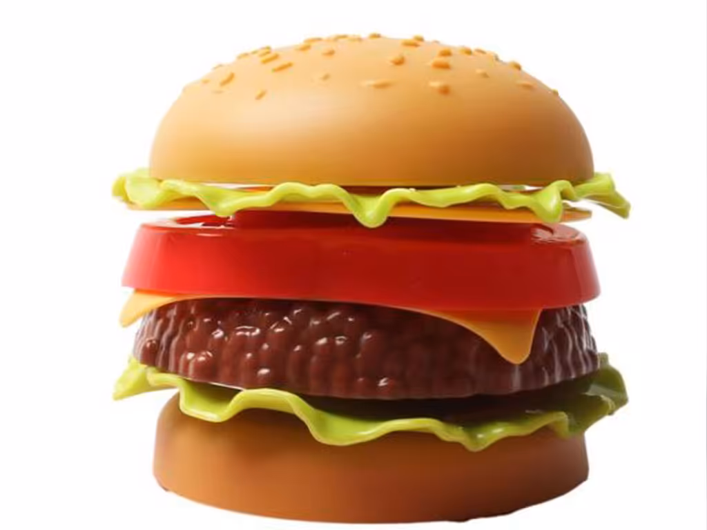 همبرگر ساختنی اسباب بازی