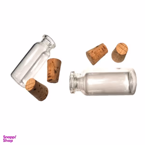 بطری دکوری مدل ویال بسته 2 عددی