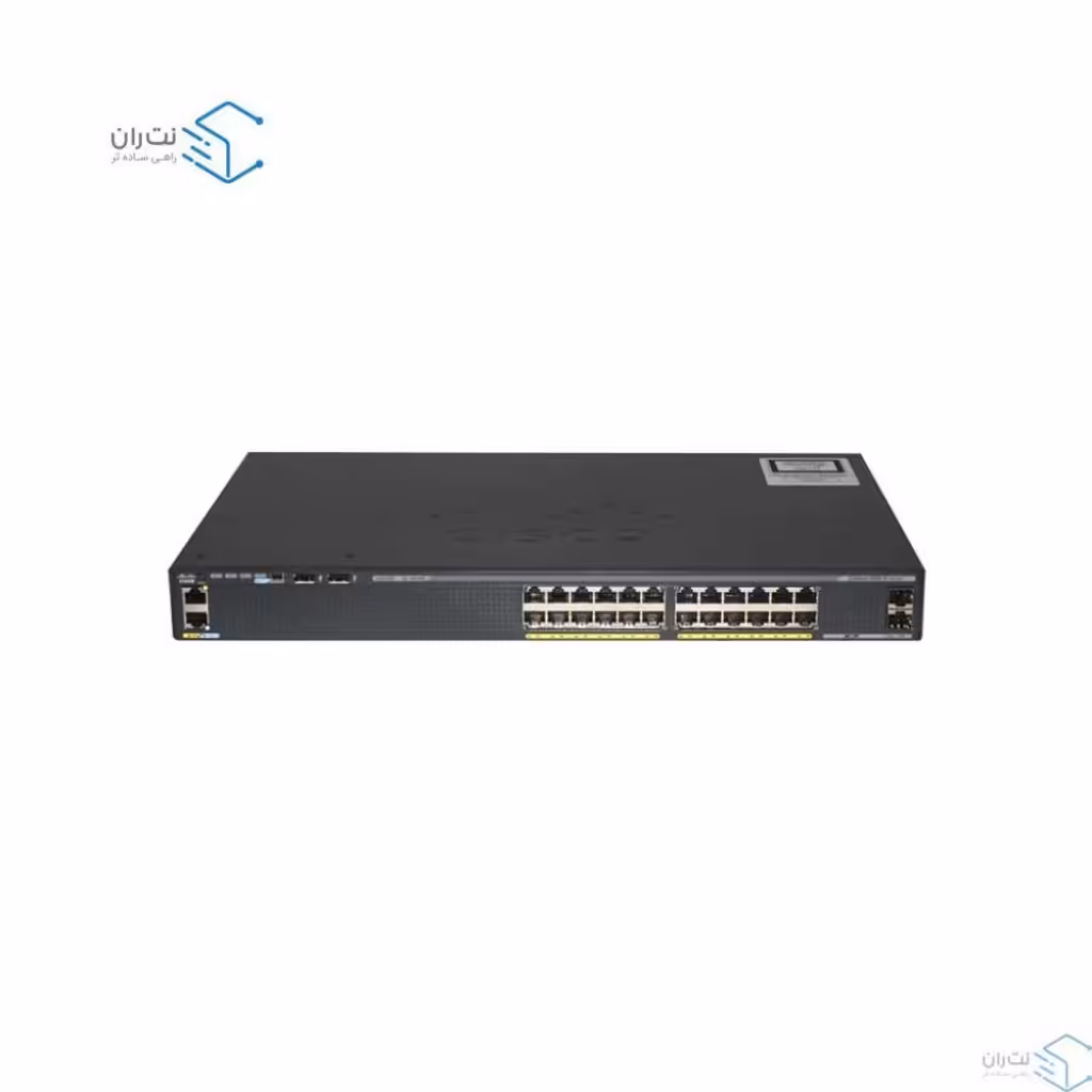 قیمت و خرید سوییچ شبکه 24 پورت سیسکو مدل WS-C2960X-24TS-LL | | نت ران