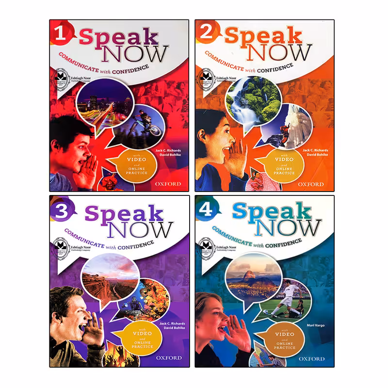 کتاب Speak Now اثر جمعی از نویسندگان انتشارات اشتیاق نور چهار جلدی