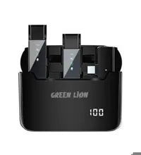 میکروفون یقه ای گرین لاین مدل GN2IN1DDMTCBK