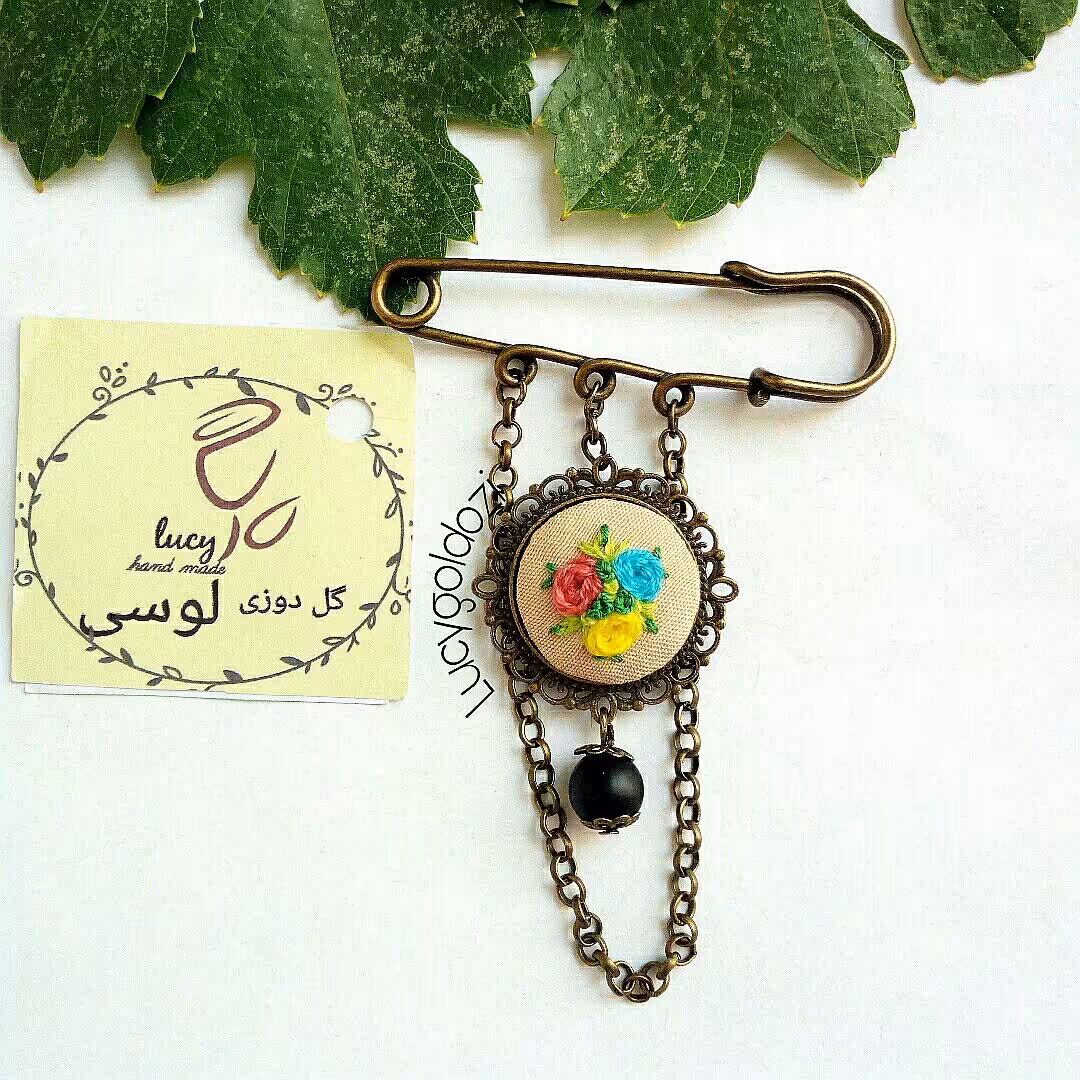 سنجاق اسکاتلندی گلدوزی کد053