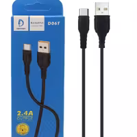 کابل شارژ Denmen تایپ سی  type-c مدل D06T


