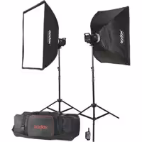 کیت فلاش 2 شاخه استودیویی گودکس Godox MS300-F 2 Monolight Kit