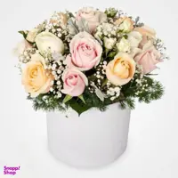 باکس گل طبیعی لیندا مدل هستی