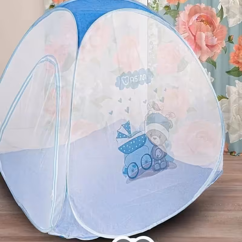 پشه بند کلبه عروسکی نوزادی تا 15ماهه