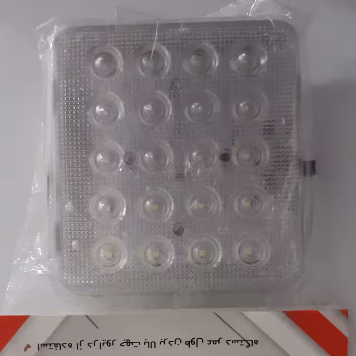 چراغ سقف پراید نور سفید کلید سه حالته 12 ولت ضمانت تعویض با هر شرایط