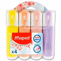خرید ماژیک هایلایتر پاستلی مپد Maped بسته 4 رنگ