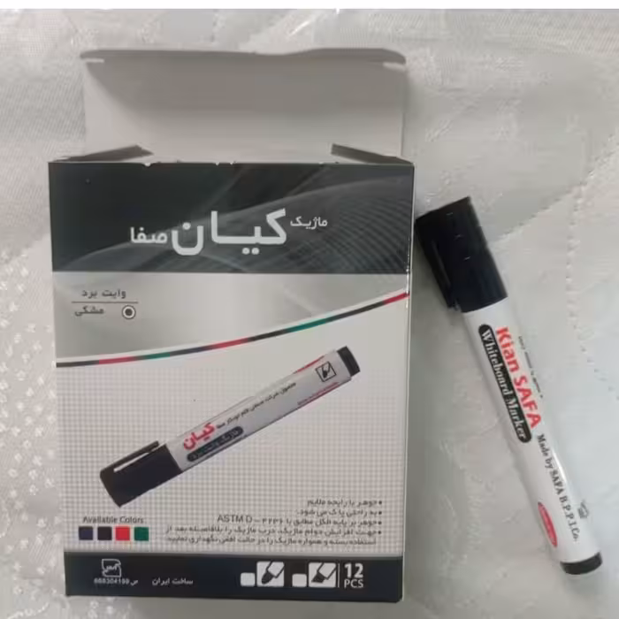 ماژیک وایت برد کیان صفا مشکی