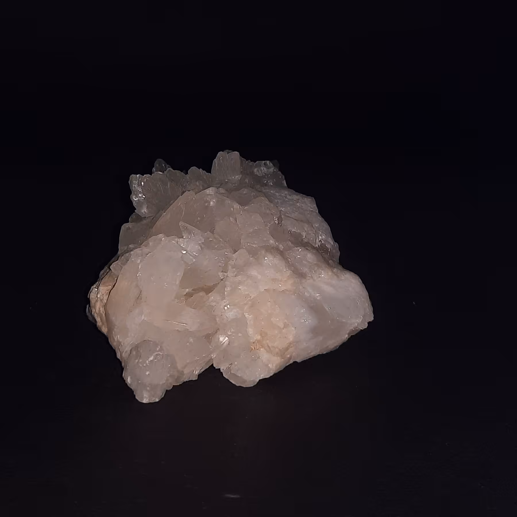 فلاور کلسیت صد در صد کریستاله طبیعی و معدنی کد راف325 رنگ سفید و پاک