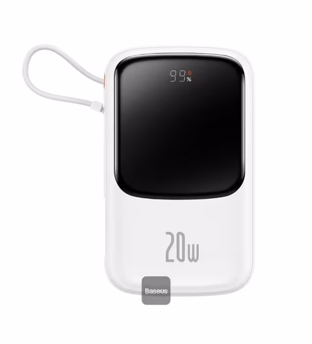 قیمت پاوربانک باسئوس مدل Qpow Pro PPQD0600 ظرفیت 10000 میلی آمپر ساعت