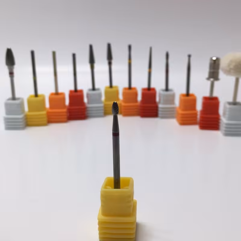 سر سوهان کاشت ناخن الماسه کاجی کد 3