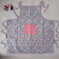 پیش بند ساده آشپزخانه طرح بابونه                    