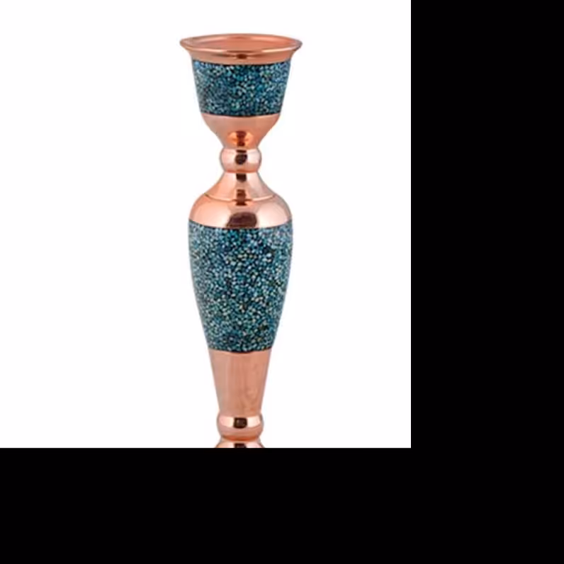 شمعدان فیروزه کوبی بزرگ