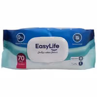 دستمال مرطوب بزرگسال ایزی لایف بسته 70 عددی