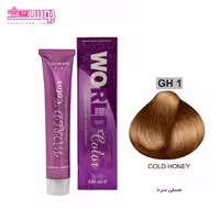 رنگ مو طلایی عسلی ورد کالر