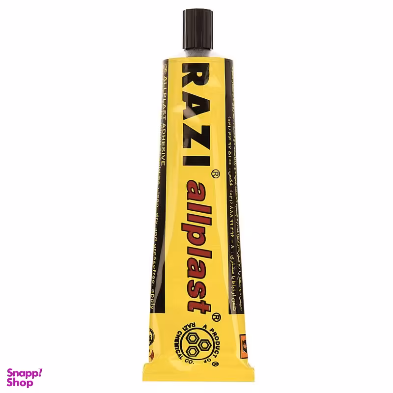 چسب همه کاره رازی مدل Allplast حجم 100 میلی لیتر