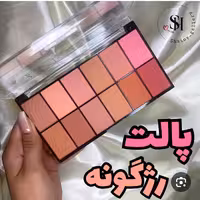 پالت رژ گونه سایه کانتور 12 رنگ