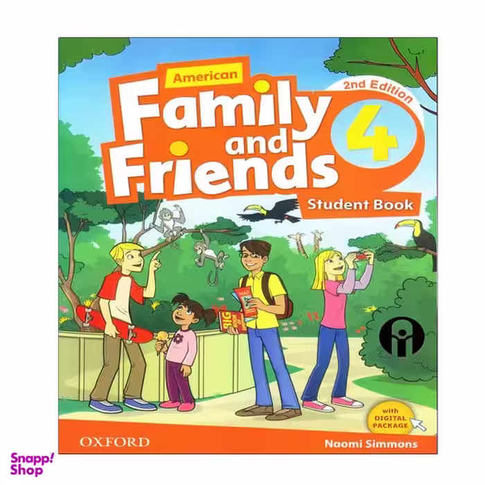 کتاب Family and Friends 4 اثر Naomi Simmons انتشارات الوندپویان