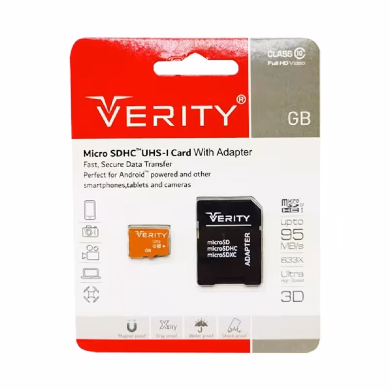 حافظه  مموری VERITY میکرو MICRO SD وریتی   32 گیگابایت