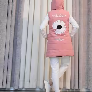 پافر دخترانه مدل آفتاب گران  دو رو